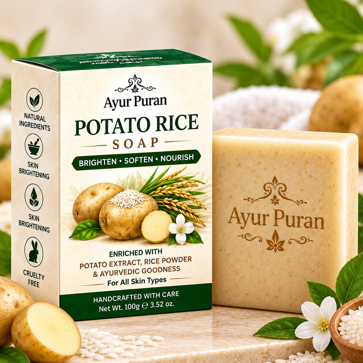 Dhanya Kanti Soap - AyurPuran Ayurvedic Product