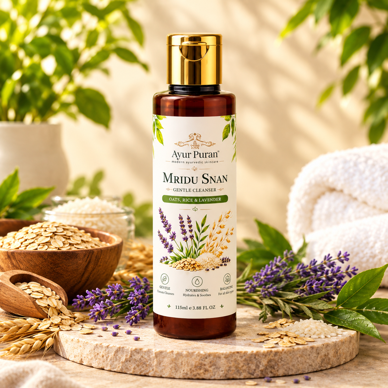 Mridu Snan Gentle Cleanser - AyurPuran Ayurvedic Product
