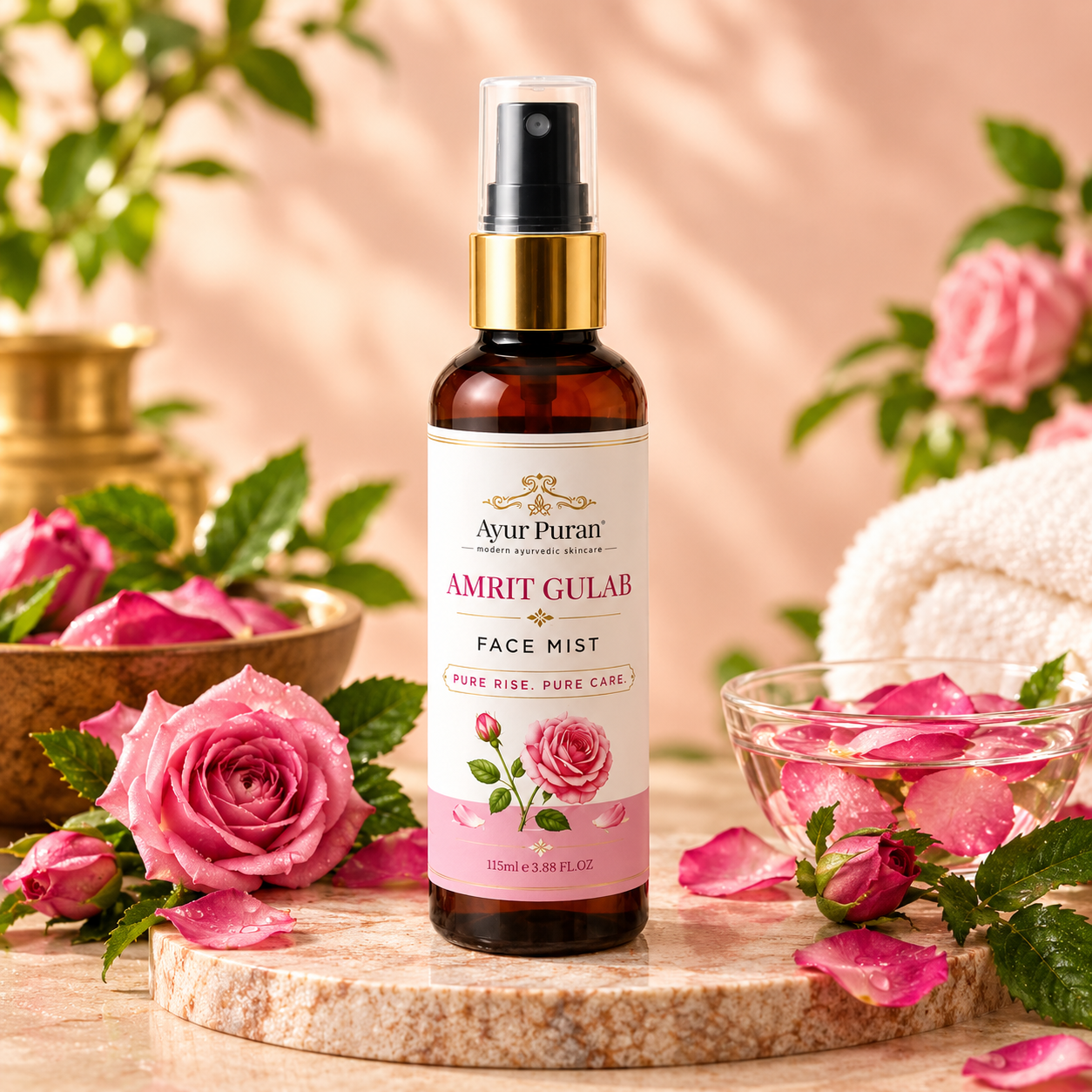 Gulab Amrit Facial Mist - AyurPuran Ayurvedic Product
