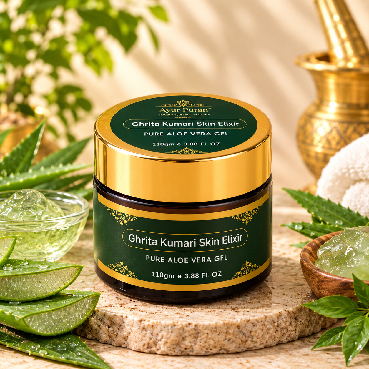 Ghrita Kumari Skin Elixir - AyurPuran Ayurvedic Product