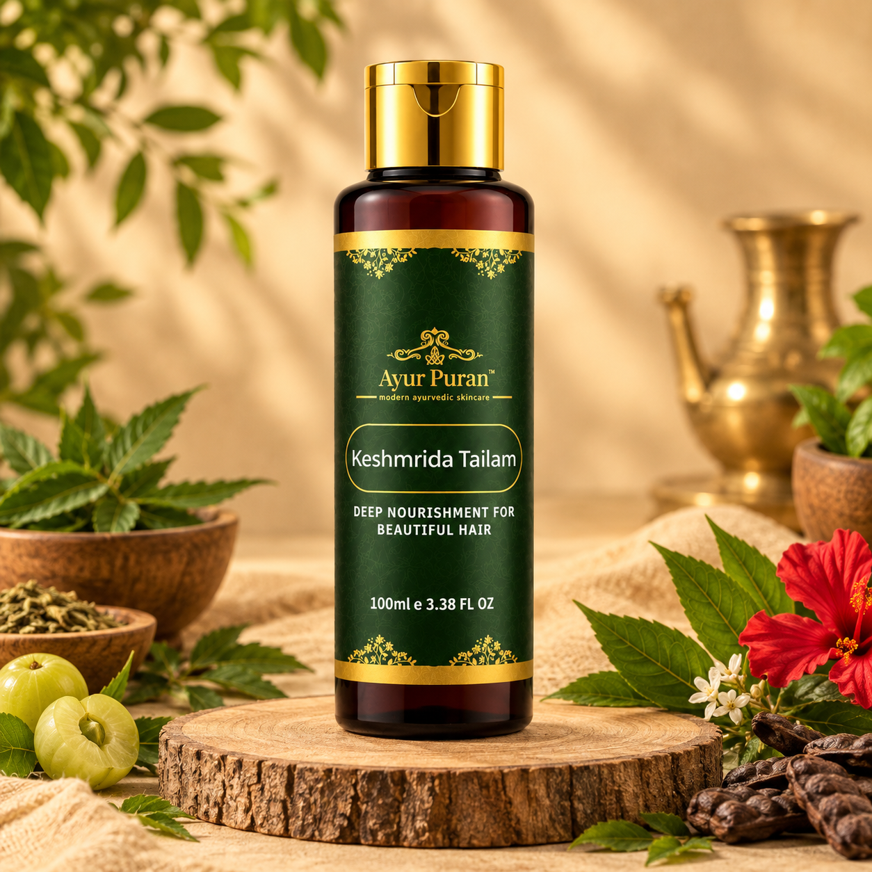 Keshmrida Tailam - AyurPuran Ayurvedic Product