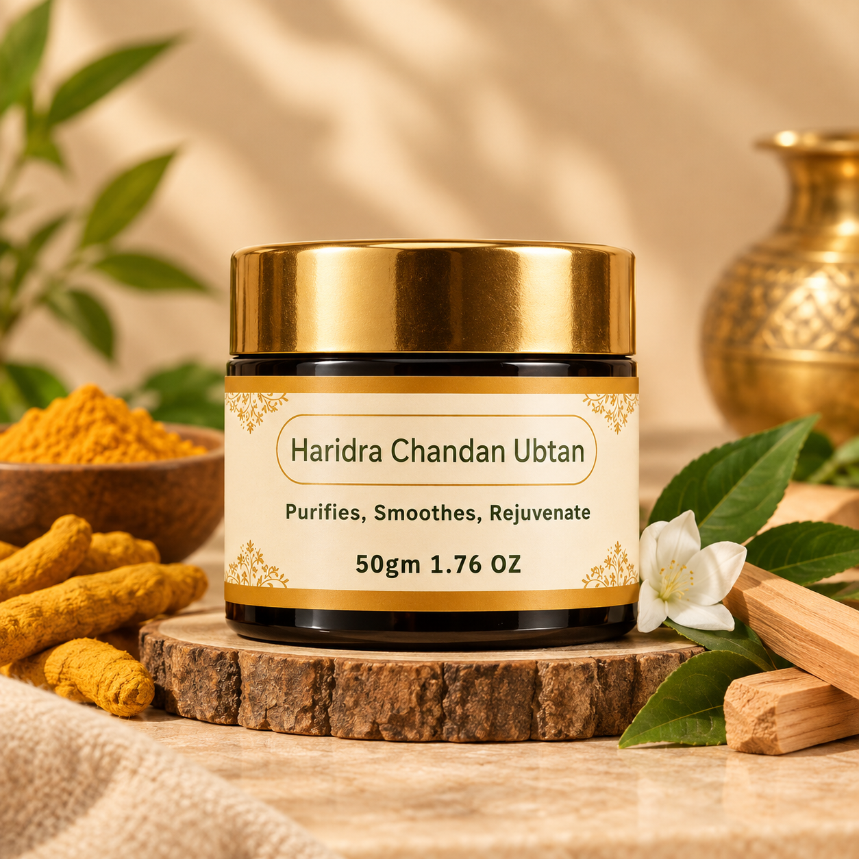 Haridra Chandan Ubtan - AyurPuran Ayurvedic Product