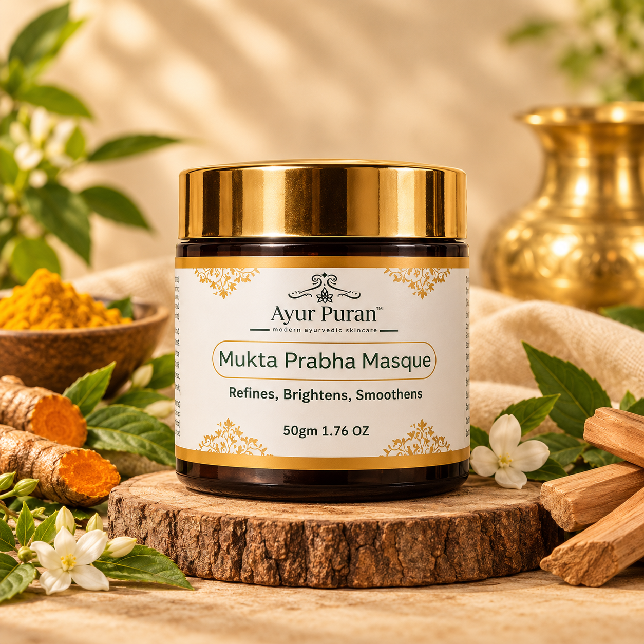 Mukta Prabha Masque - AyurPuran Ayurvedic Product